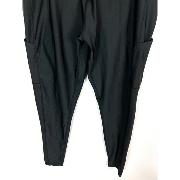 Obsession‎ black leggings with side pockets - Picture 3 of 7